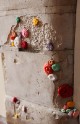 Pastillages Sucre glace, gélatine, colorants.  Exposition Passe-moi le sel Parcours contemporain de Fontenay-le-Comte 2013 - Magali Babin